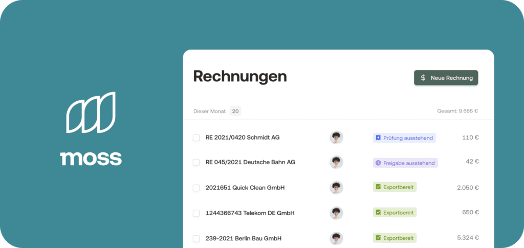 Digitale Abrechnung mit Moss: Das Fahrtenbuch perfekt integrieren