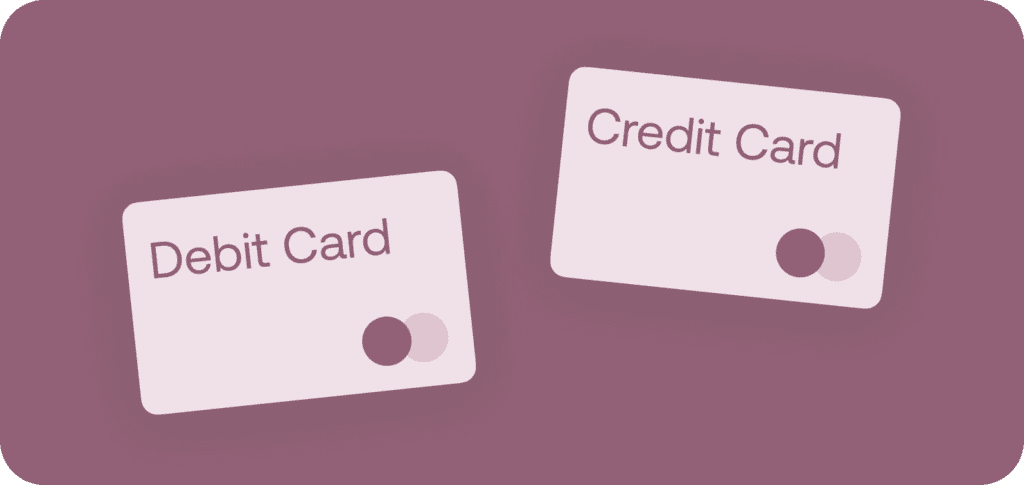 The difference between debit and credit