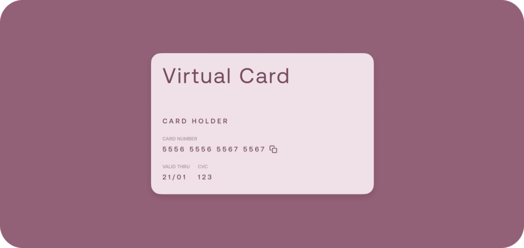 How do virtual card payments work?