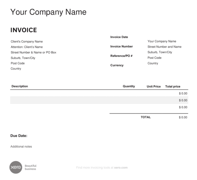 How to Fill Out an Invoice Correctly | Moss