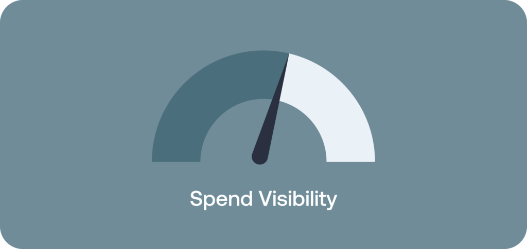 How do you increase spend visibility?