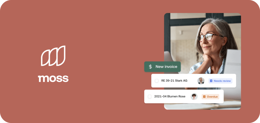 invoice automation with Moss