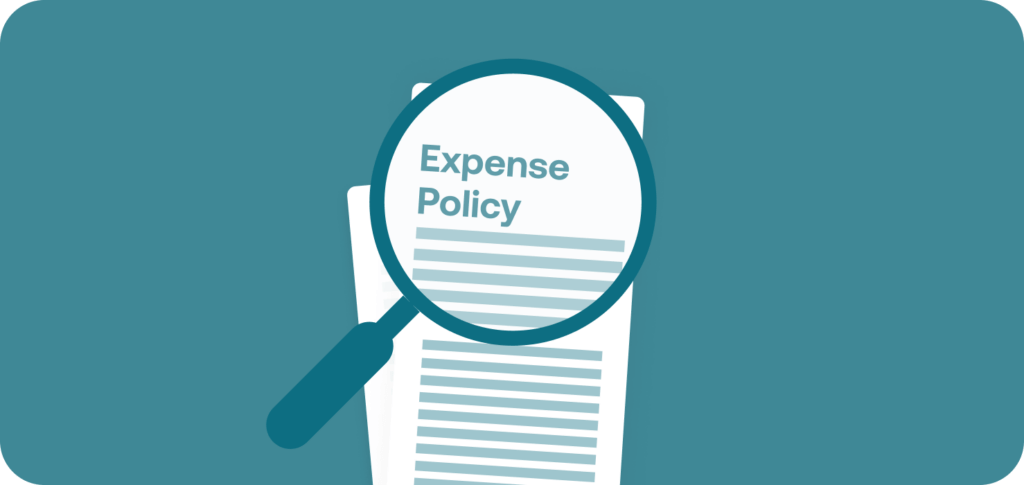 What should you include in your expense policy?