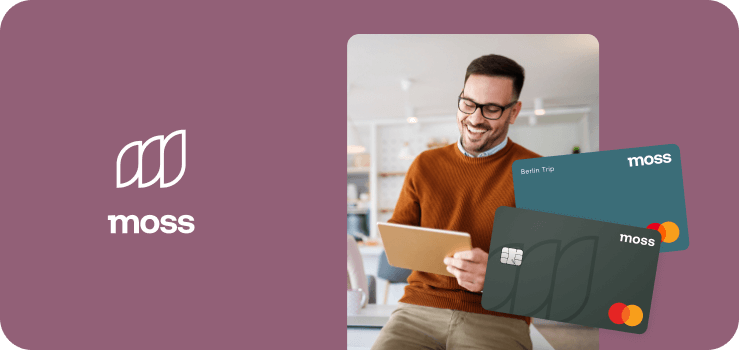 Paying business expenses with Moss